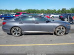 2018 Honda Accord Sport 2.0t Gray vin: 1HGCV2F35JA027784