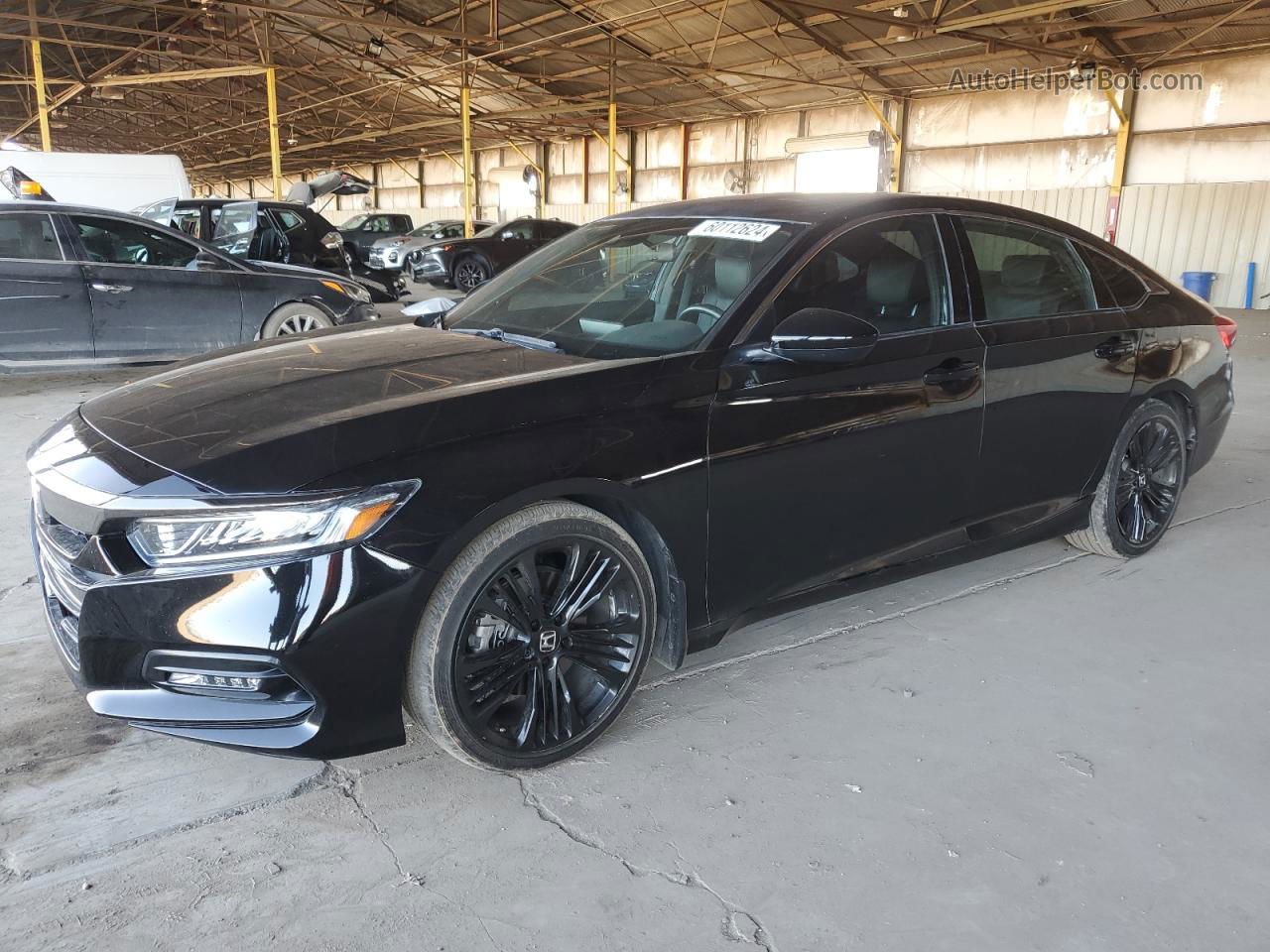 2018 Honda Accord Sport Black vin: 1HGCV2F35JA032032