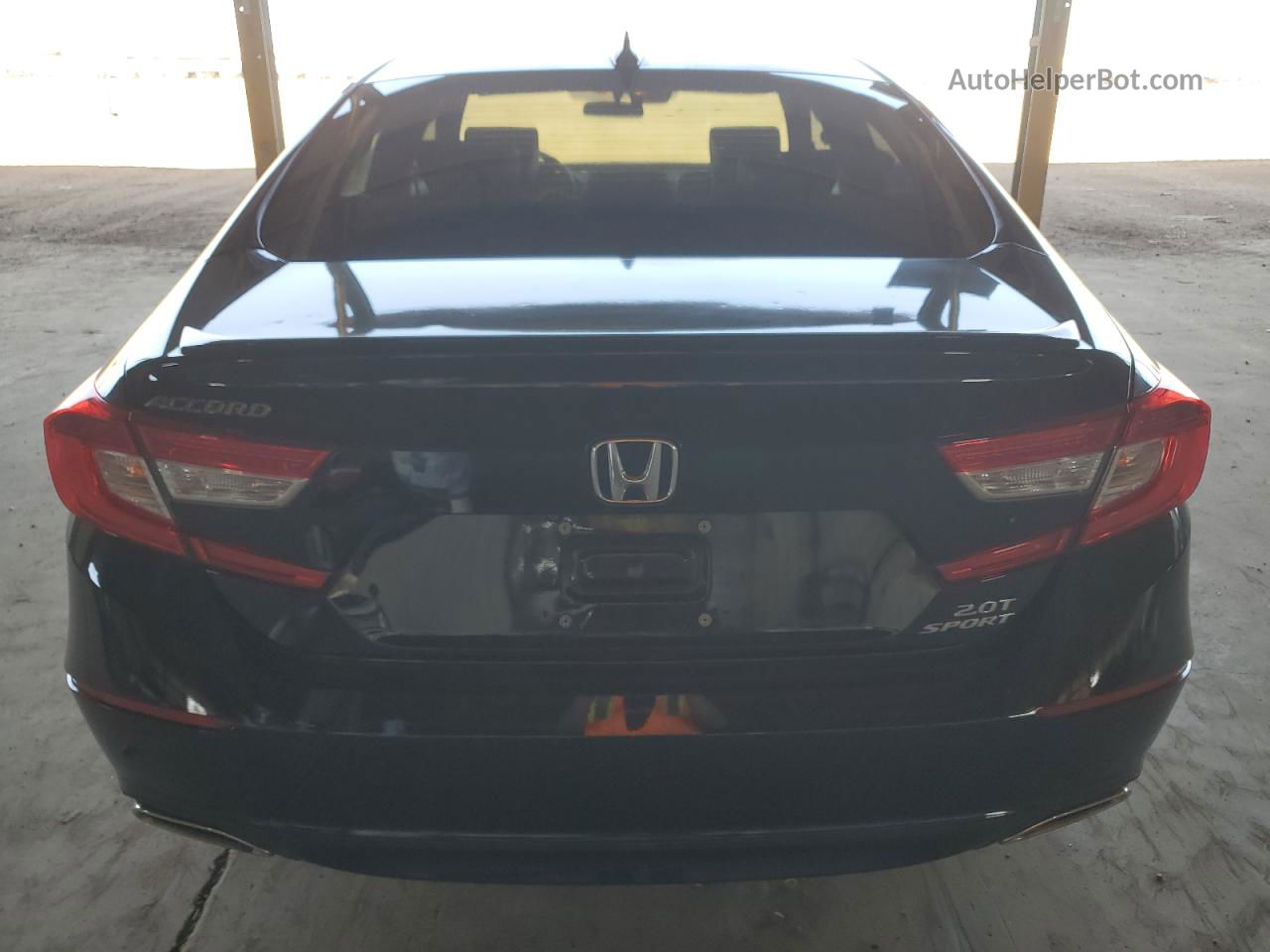 2018 Honda Accord Sport Black vin: 1HGCV2F35JA032032