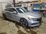 2018 Honda Accord Sport Silver vin: 1HGCV2F35JA800706