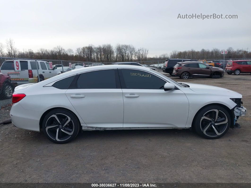 2020 Honda Accord Sedan Sport White vin: 1HGCV2F35LA008476