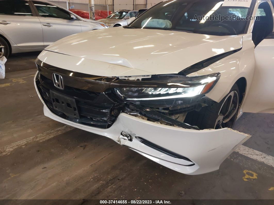 2020 Honda Accord Sedan Sport White vin: 1HGCV2F35LA027657