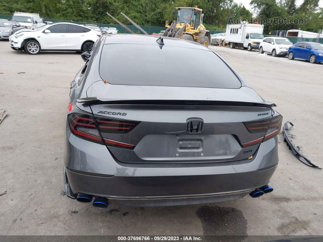 2018 Honda Accord Sedan Sport 2.0t Серый vin: 1HGCV2F36JA026580