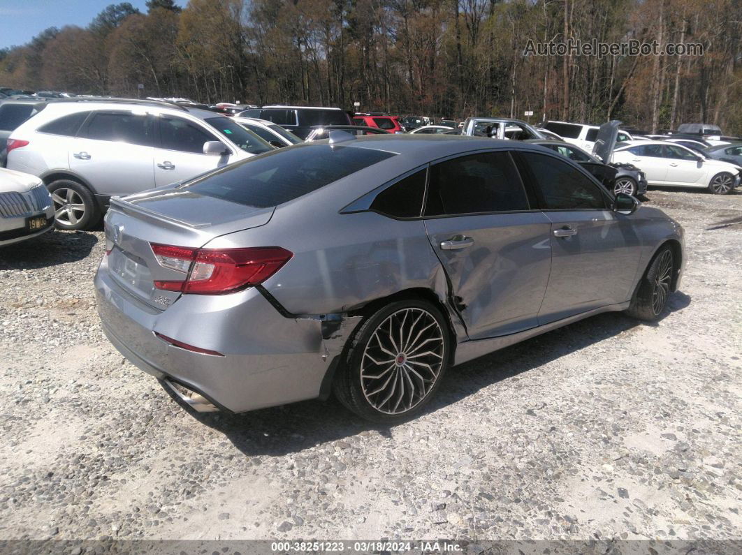 2019 Honda Accord Sport 2.0t Light Blue vin: 1HGCV2F36KA031246