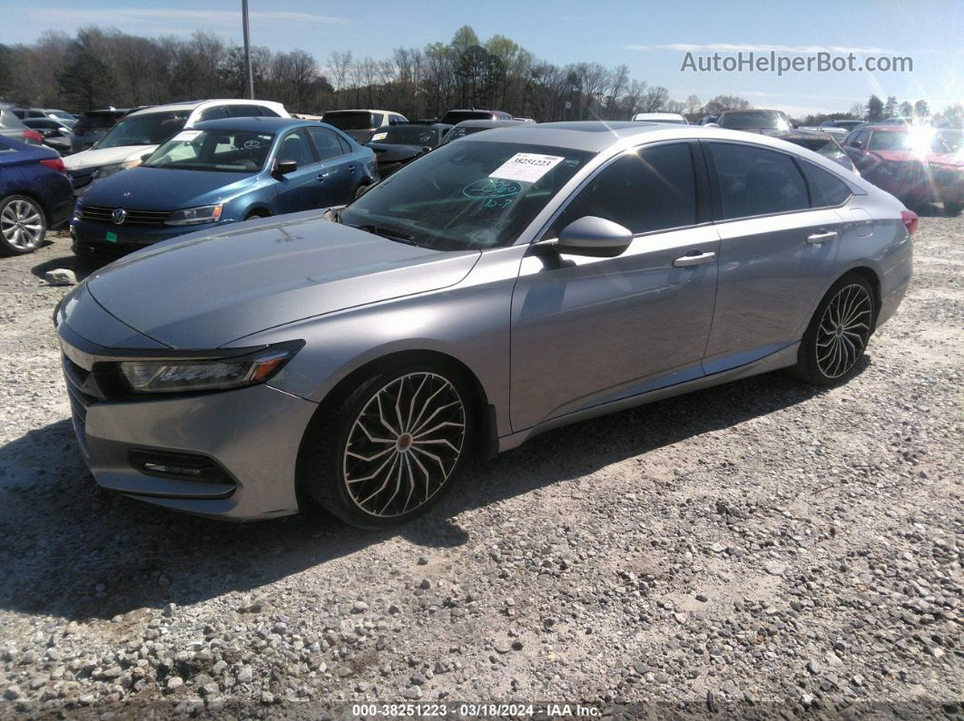 2019 Honda Accord Sport 2.0t Light Blue vin: 1HGCV2F36KA031246