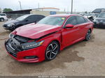 2019 Honda Accord Sport 2.0t Red vin: 1HGCV2F36KA032672