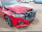 2019 Honda Accord Sport 2.0t Red vin: 1HGCV2F36KA032672