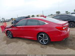 2019 Honda Accord Sport 2.0t Red vin: 1HGCV2F36KA032672