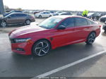 2018 Honda Accord Sport 2.0t Red vin: 1HGCV2F37JA033585