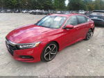 2018 Honda Accord Sedan Sport 2.0t Red vin: 1HGCV2F37JA039273