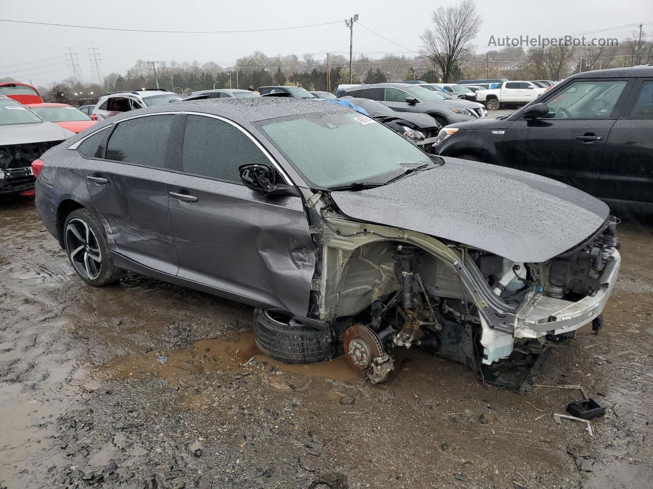 2019 Honda Accord Sport Charcoal vin: 1HGCV2F37KA000538