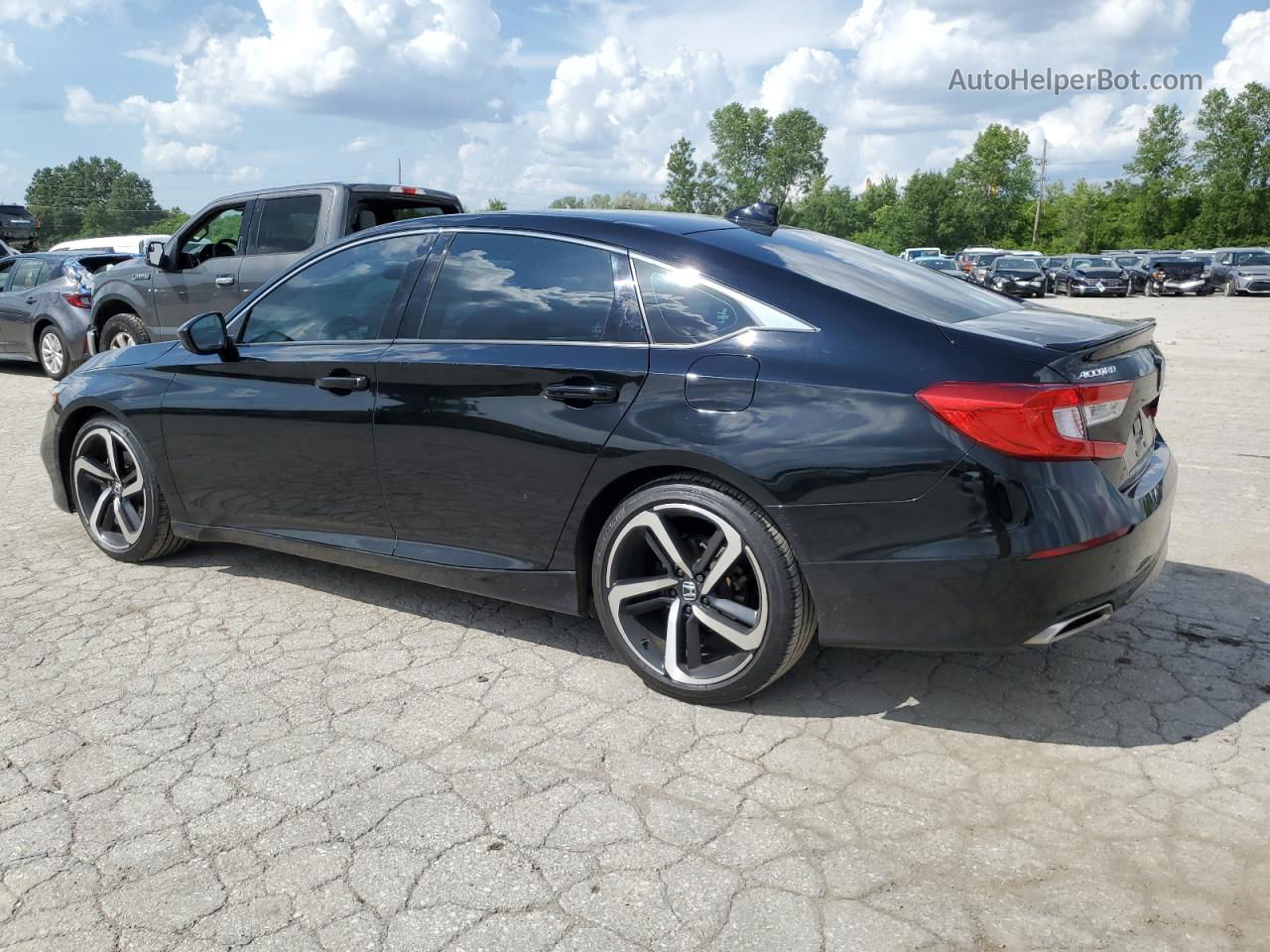 2019 Honda Accord Sport Black vin: 1HGCV2F37KA014116