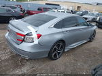 2018 Honda Accord Sport 2.0t Silver vin: 1HGCV2F38JA015242