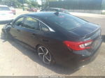 2018 Honda Accord Sedan Sport 2.0t Black vin: 1HGCV2F38JA029285