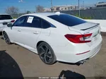 2018 Honda Accord Sport 2.0t White vin: 1HGCV2F38JA030548