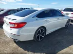 2018 Honda Accord Sport 2.0t White vin: 1HGCV2F38JA030548