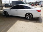 2018 Honda Accord Sport White vin: 1HGCV2F38JA046510