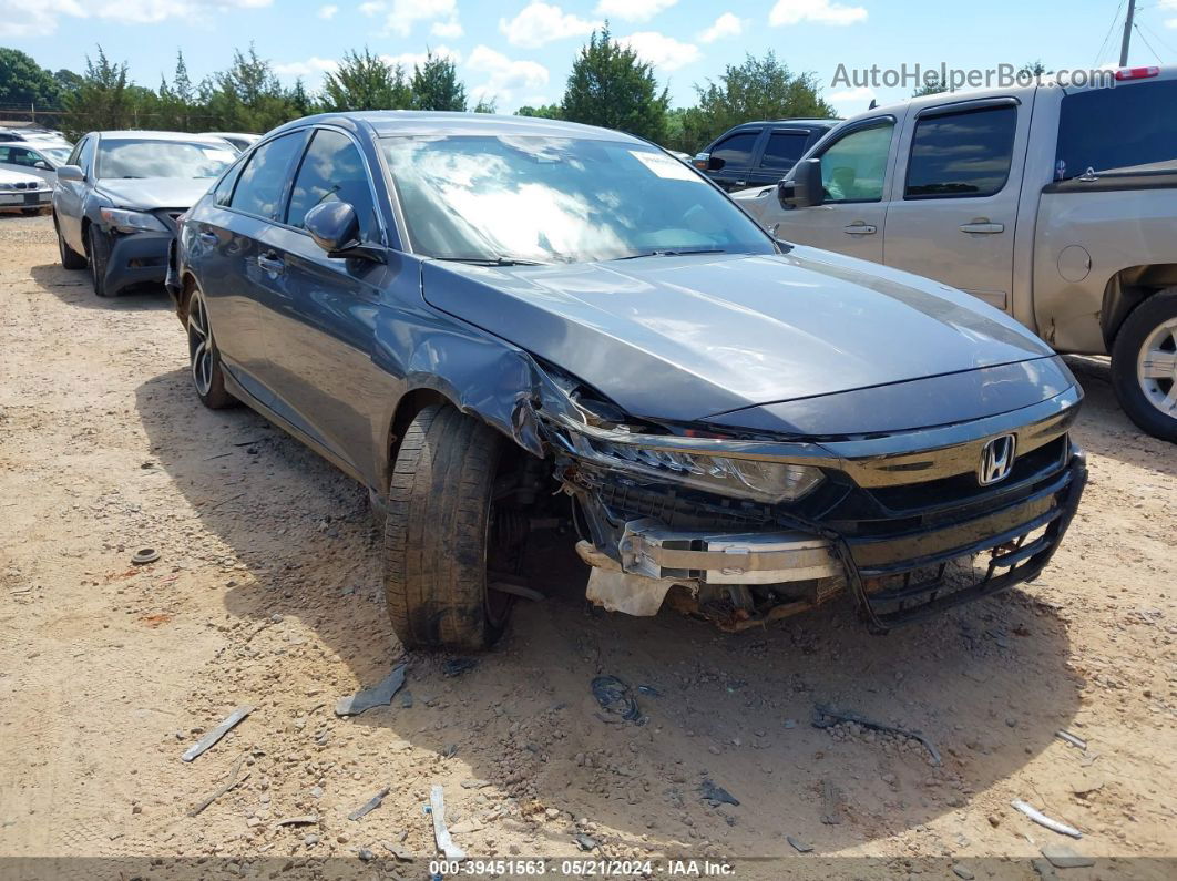 2020 Honda Accord Sport 2.0t Gray vin: 1HGCV2F38LA023697