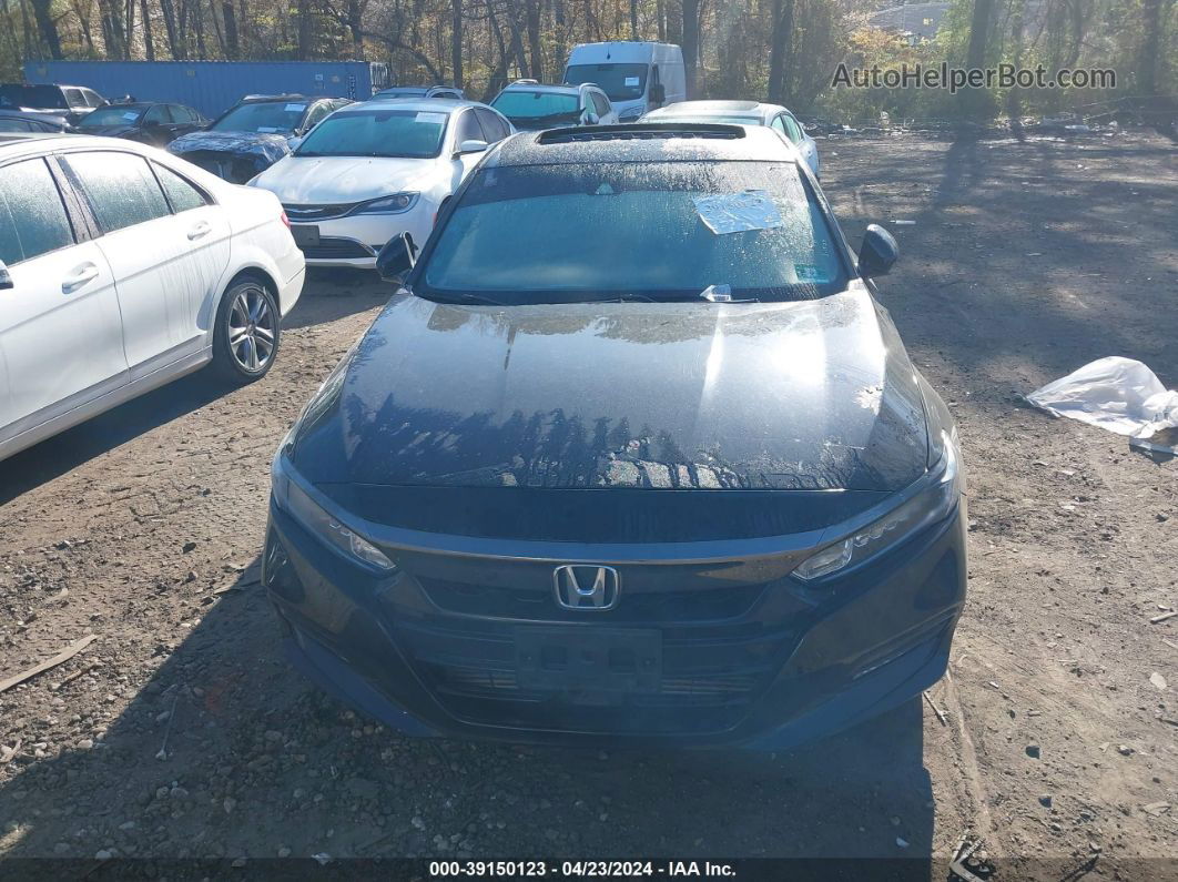 2018 Honda Accord Sport 2.0t Black vin: 1HGCV2F39JA029280