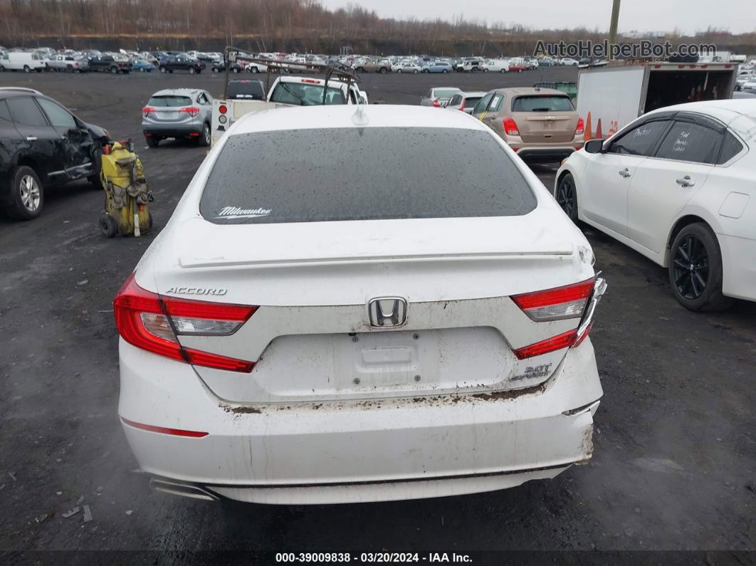 2020 Honda Accord Sport 2.0t White vin: 1HGCV2F39LA013809