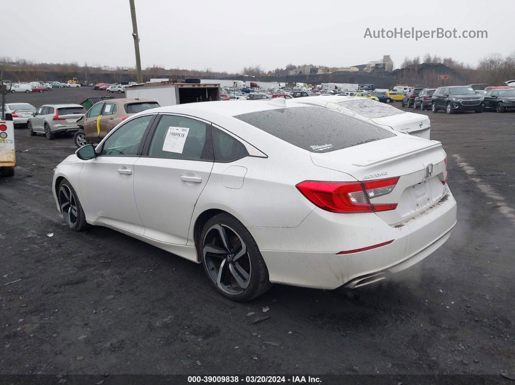 2020 Honda Accord Sport 2.0t Белый vin: 1HGCV2F39LA013809