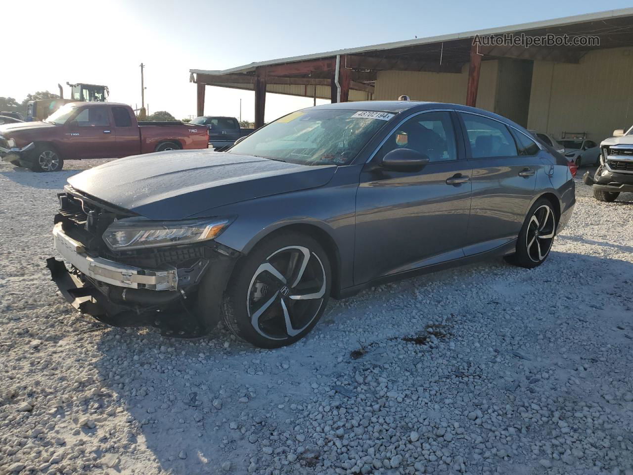 2020 Honda Accord Sport Gray vin: 1HGCV2F3XLA005041