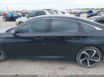 2020 Honda Accord Sport 2.0t Black vin: 1HGCV2F3XLA007209