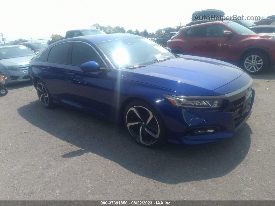 2020 Honda Accord Sedan Sport Синий vin: 1HGCV2F3XLA011227