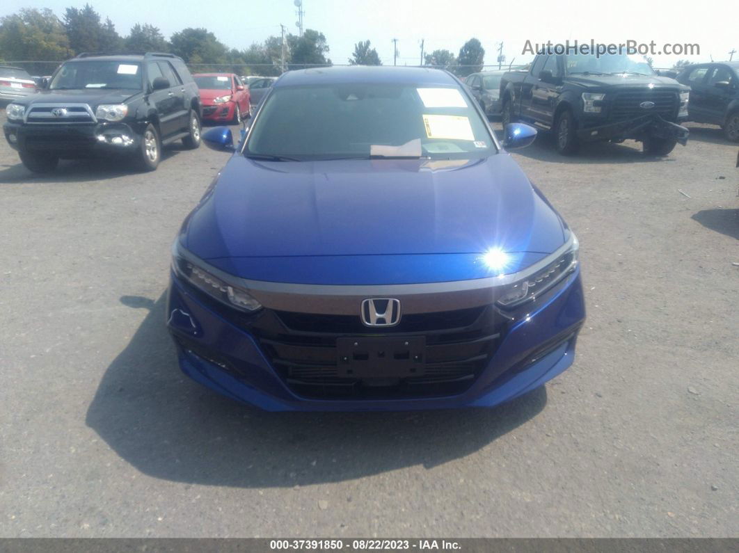 2020 Honda Accord Sedan Sport Синий vin: 1HGCV2F3XLA011227