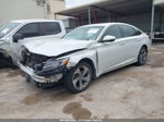 2019 Honda Accord Ex-l 2.0t White vin: 1HGCV2F50KA018722