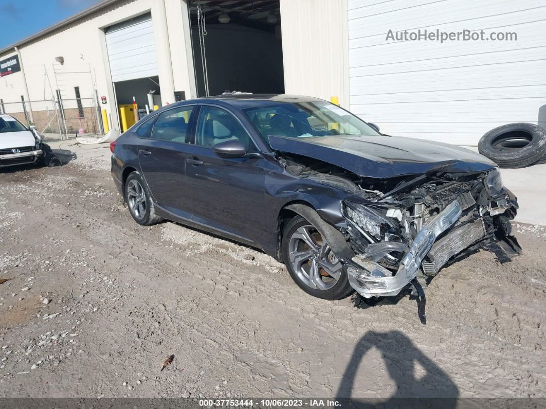 2018 Honda Accord Ex-l 2.0t Gray vin: 1HGCV2F51JA006786