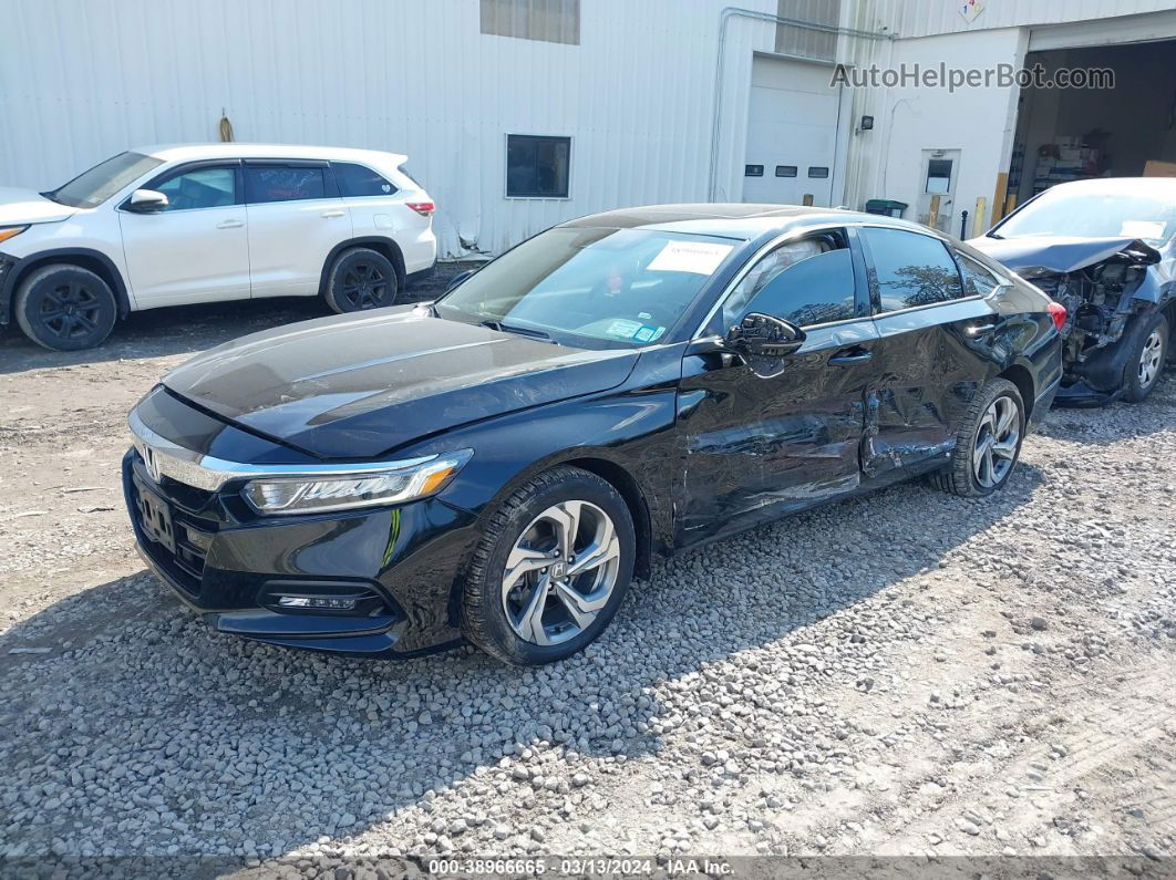 2018 Honda Accord Ex-l 2.0t Черный vin: 1HGCV2F52JA027291