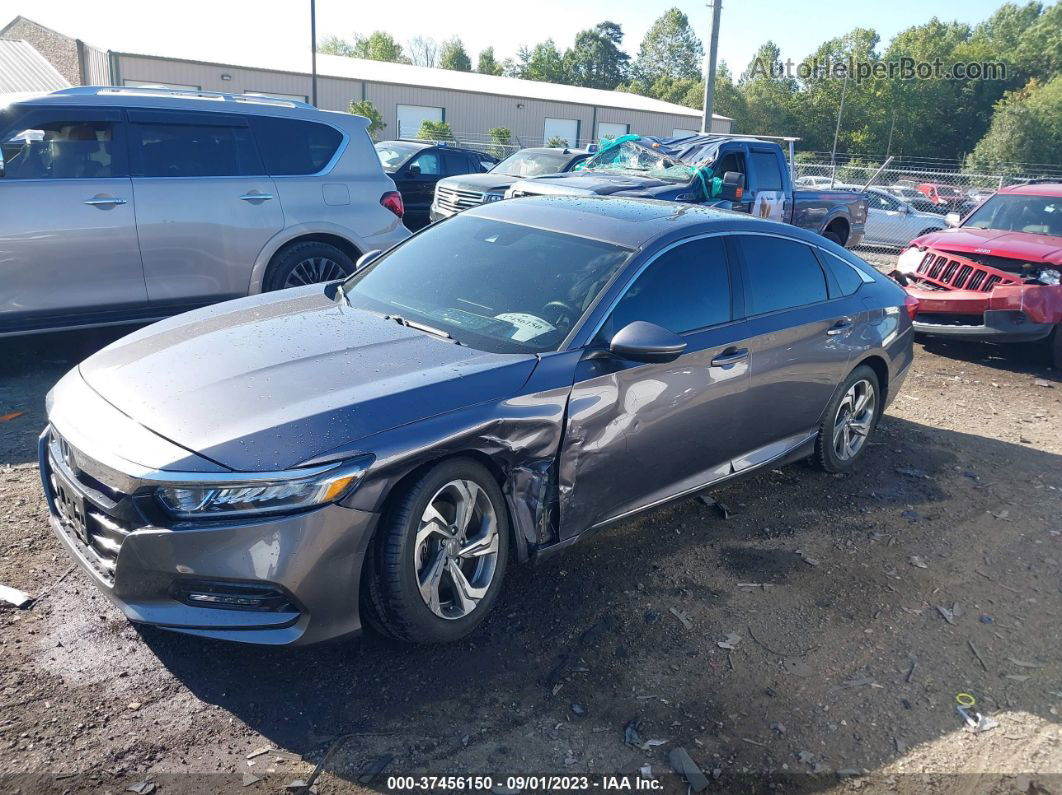 2018 Honda Accord Sedan Ex-l 2.0t Gray vin: 1HGCV2F52JA031146