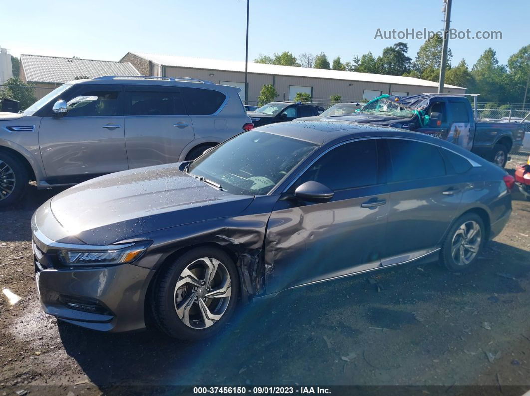 2018 Honda Accord Sedan Ex-l 2.0t Gray vin: 1HGCV2F52JA031146