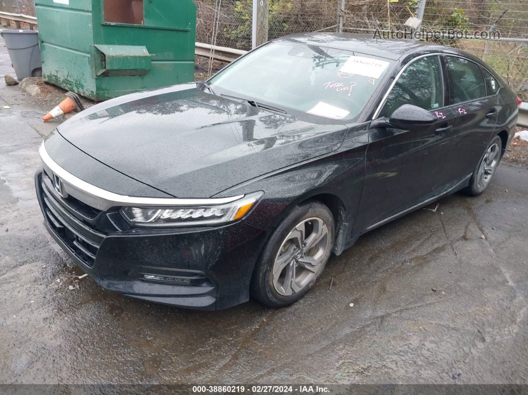 2020 Honda Accord Ex-l 2.0t Black vin: 1HGCV2F52LA002099