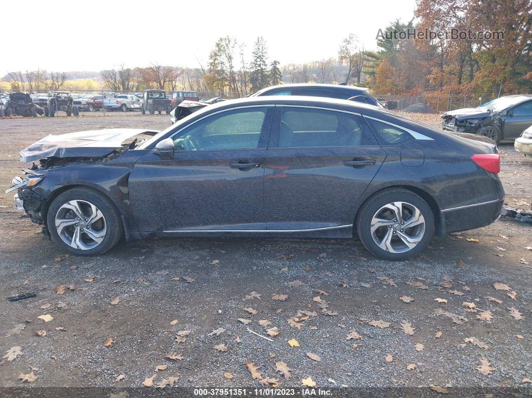 2018 Honda Accord Sedan Ex-l 2.0t Black vin: 1HGCV2F55JA036146