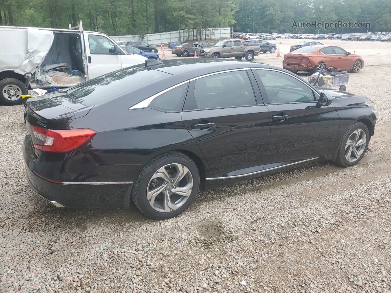 2018 Honda Accord Exl Black vin: 1HGCV2F55JA042190