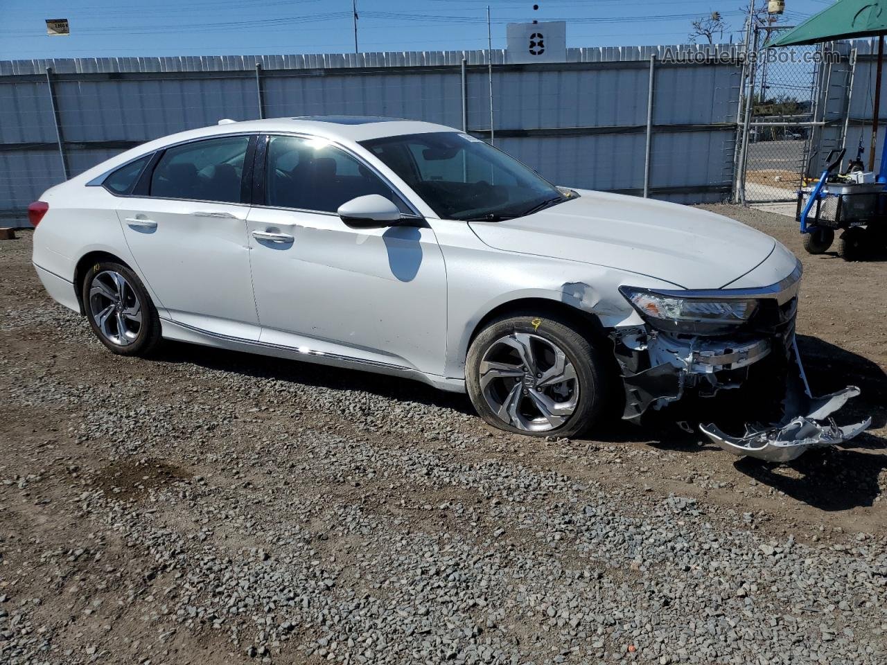 2020 Honda Accord Exl White vin: 1HGCV2F55LA015087