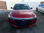 2018 Honda Accord Exl Burgundy vin: 1HGCV2F57JA009482