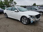 2019 Honda Accord Exl White vin: 1HGCV2F59KA022333