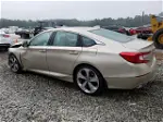 2018 Honda Accord Touring Tan vin: 1HGCV2F90JA050801