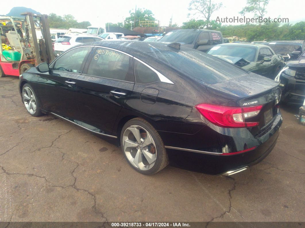 2018 Honda Accord Touring 2.0t Черный vin: 1HGCV2F91JA000912