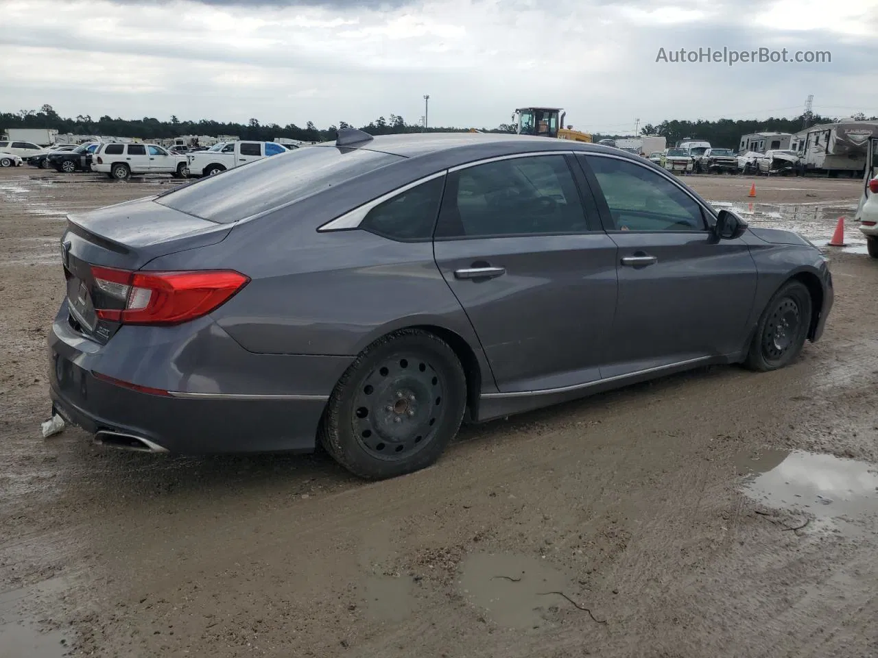 2019 Honda Accord Touring Gray vin: 1HGCV2F91KA012978