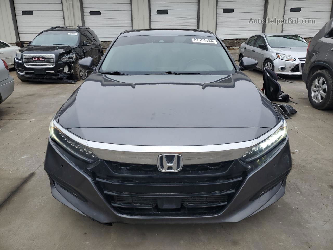 2018 Honda Accord Touring Серый vin: 1HGCV2F92JA015788