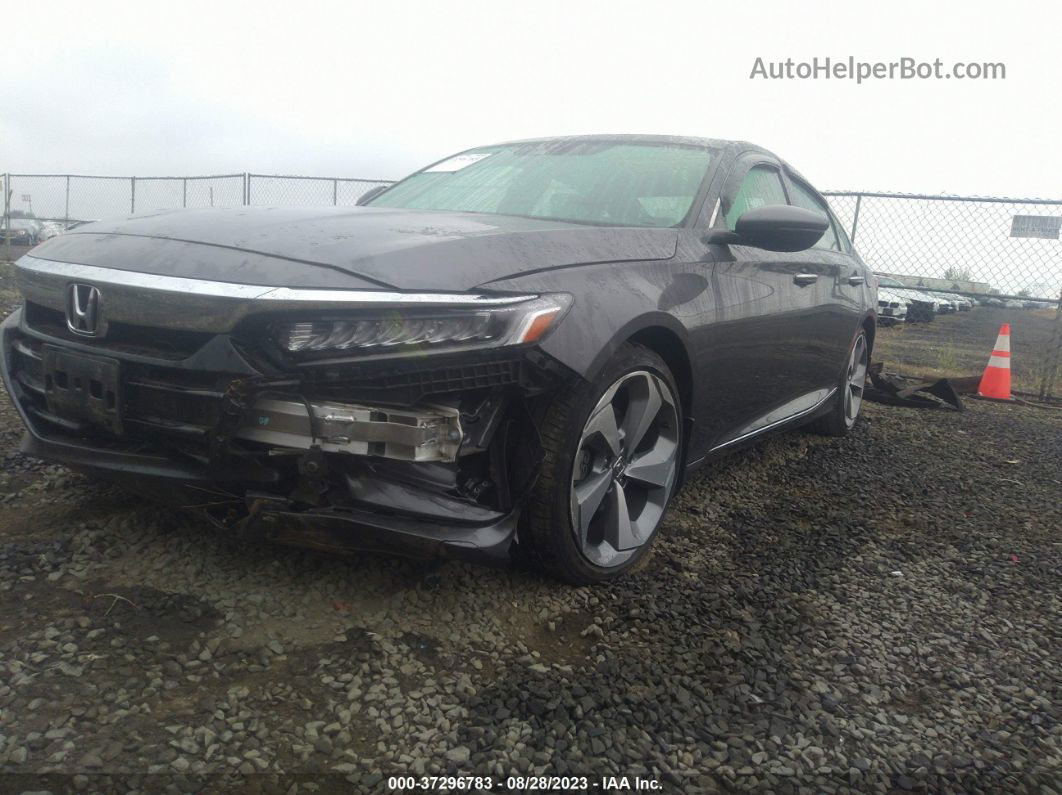 2019 Honda Accord Sedan Touring 2.0t Gray vin: 1HGCV2F92KA032107