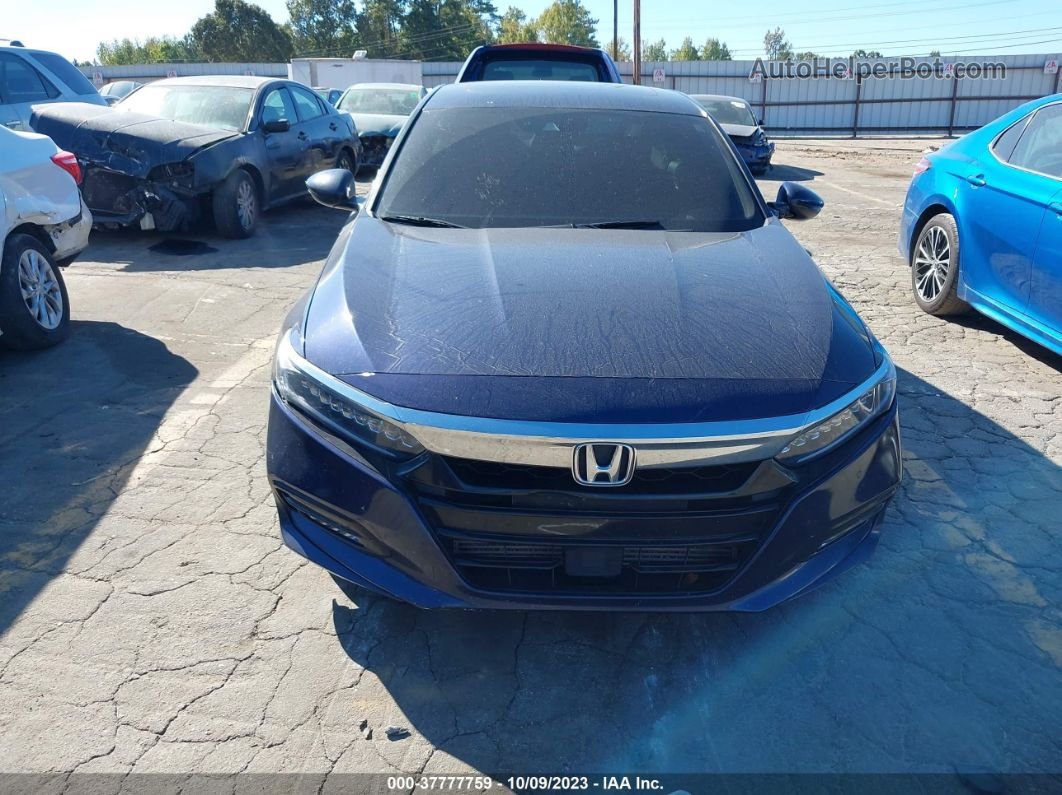 2018 Honda Accord Touring 2.0t Синий vin: 1HGCV2F93JA006596