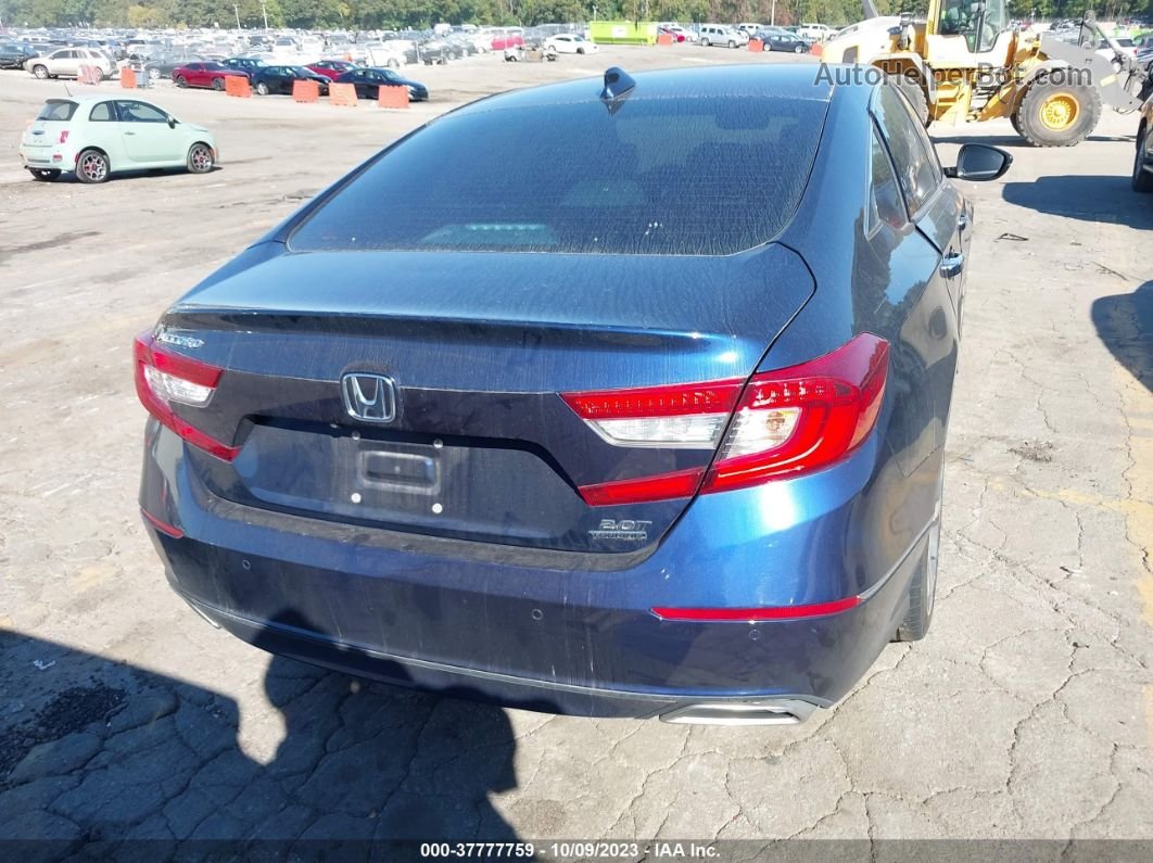 2018 Honda Accord Touring 2.0t Синий vin: 1HGCV2F93JA006596