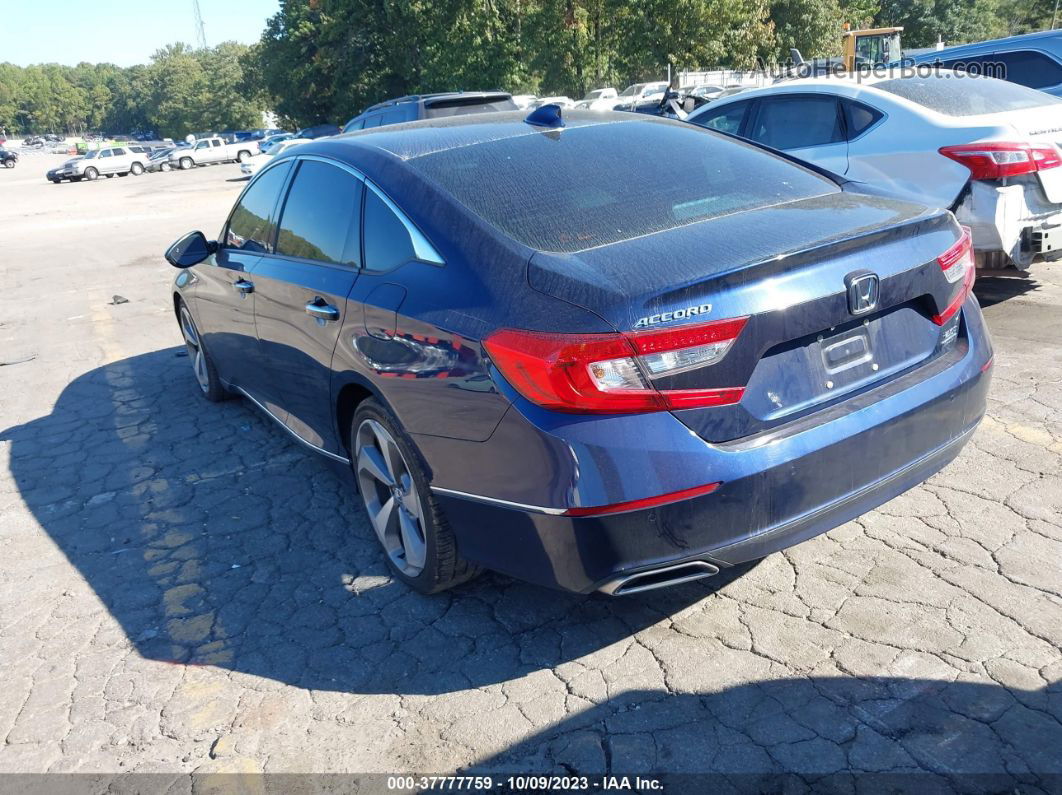 2018 Honda Accord Touring 2.0t Синий vin: 1HGCV2F93JA006596