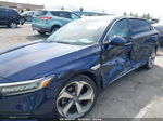 2018 Honda Accord Touring 2.0t Blue vin: 1HGCV2F93JA032163