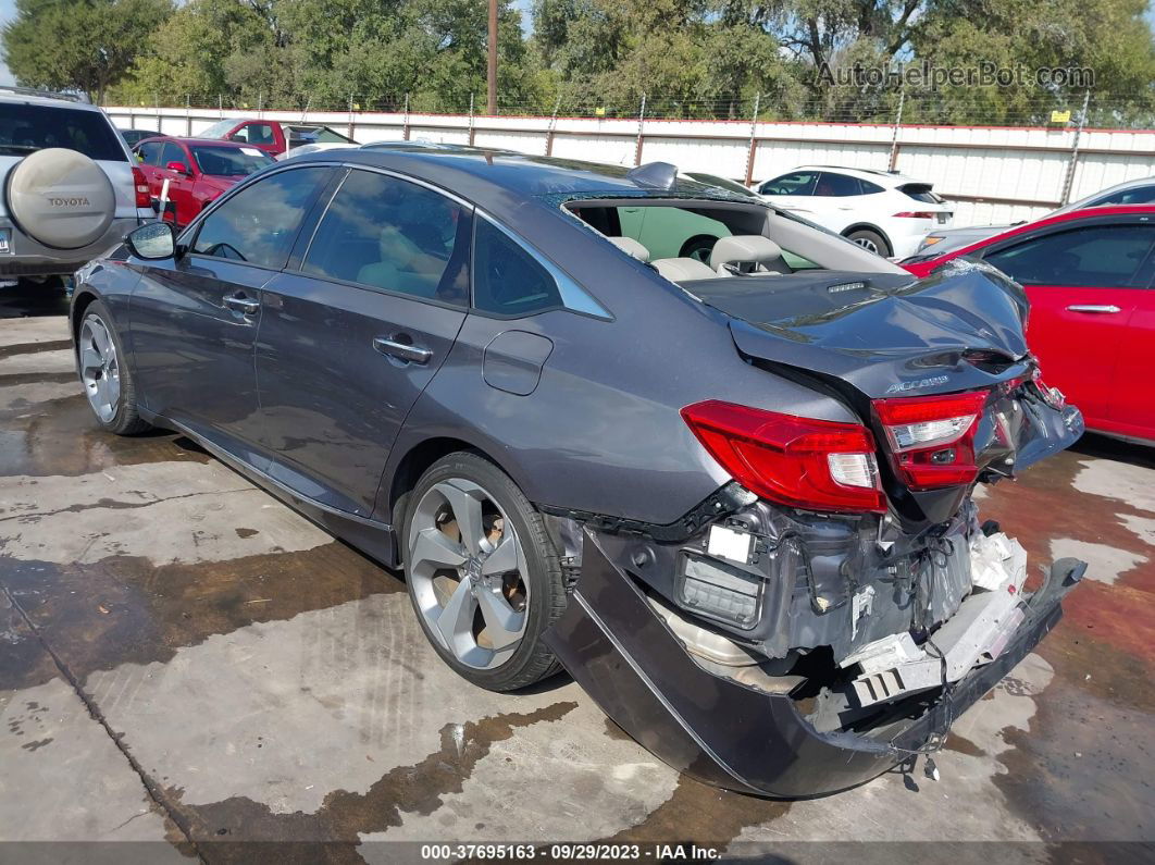 2019 Honda Accord Sedan Touring 2.0t Gray vin: 1HGCV2F93KA009127